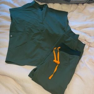 FIGS LIMITED EDITION ARMY GREEN SCRUBS